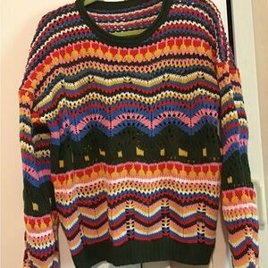 Multicolor Knit Sweater